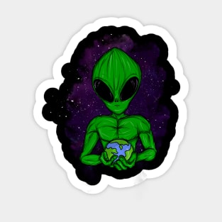 alien Sticker